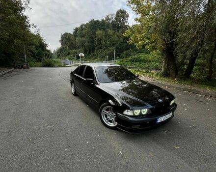 Черный БМВ 5 Серия, объемом двигателя 2.5 л и пробегом 271 тыс. км за 5800 $, фото 2 на Automoto.ua