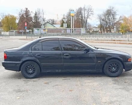 Черный БМВ 5 Серия, объемом двигателя 2.5 л и пробегом 320 тыс. км за 1850 $, фото 4 на Automoto.ua