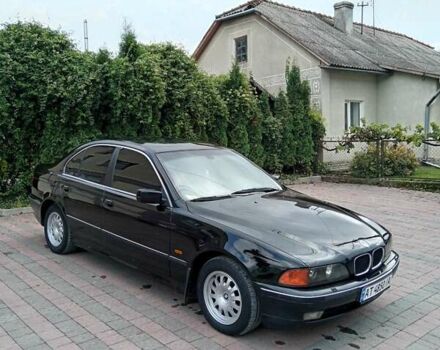 Черный БМВ 5 Серия, объемом двигателя 2 л и пробегом 464 тыс. км за 3350 $, фото 4 на Automoto.ua