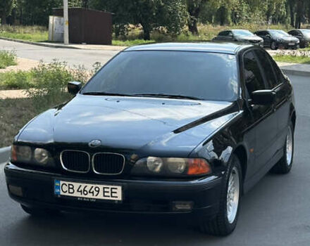 Черный БМВ 5 Серия, объемом двигателя 1.99 л и пробегом 322 тыс. км за 4750 $, фото 5 на Automoto.ua