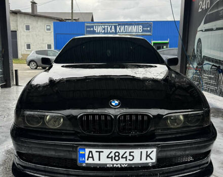 Черный БМВ 5 Серия, объемом двигателя 2.5 л и пробегом 350 тыс. км за 5555 $, фото 1 на Automoto.ua