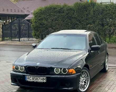 Черный БМВ 5 Серия, объемом двигателя 2.5 л и пробегом 390 тыс. км за 3600 $, фото 1 на Automoto.ua
