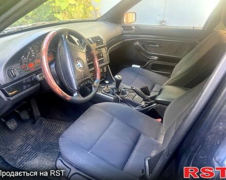 Черный БМВ 5 Серия, объемом двигателя 2.5 л и пробегом 347 тыс. км за 4200 $, фото 1 на Automoto.ua