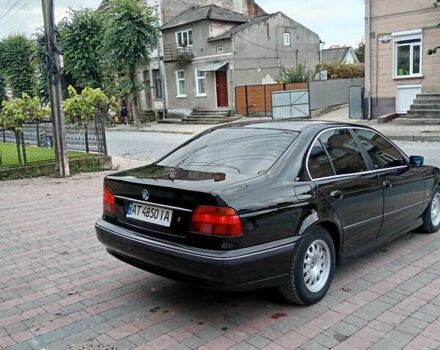 Черный БМВ 5 Серия, объемом двигателя 2 л и пробегом 464 тыс. км за 3350 $, фото 16 на Automoto.ua