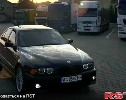 Черный БМВ 5 Серия, объемом двигателя 2.5 л и пробегом 390 тыс. км за 3600 $, фото 5 на Automoto.ua