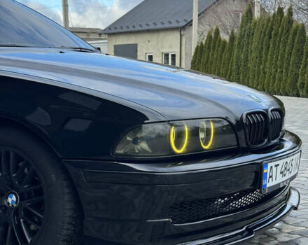 Черный БМВ 5 Серия, объемом двигателя 2.5 л и пробегом 350 тыс. км за 5555 $, фото 25 на Automoto.ua