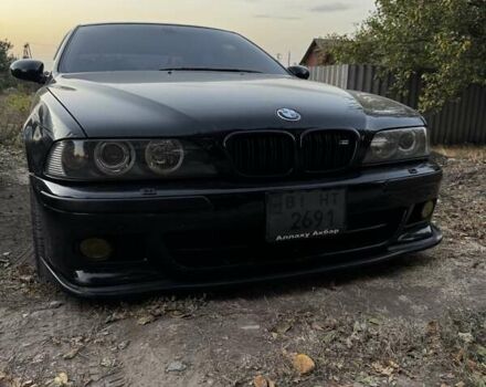 Черный БМВ 5 Серия, объемом двигателя 2.5 л и пробегом 350 тыс. км за 7150 $, фото 4 на Automoto.ua
