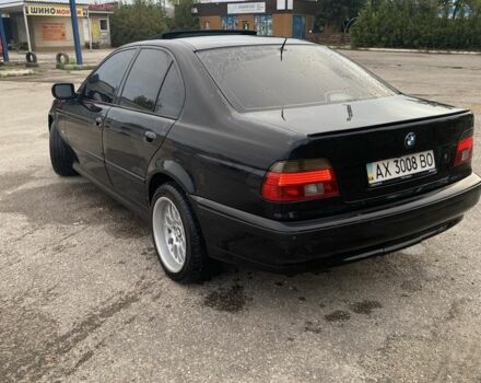 Черный БМВ 5 Серия, объемом двигателя 3.5 л и пробегом 268 тыс. км за 5500 $, фото 2 на Automoto.ua