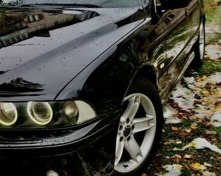 Черный БМВ 5 Серия, объемом двигателя 2.2 л и пробегом 288 тыс. км за 4950 $, фото 7 на Automoto.ua