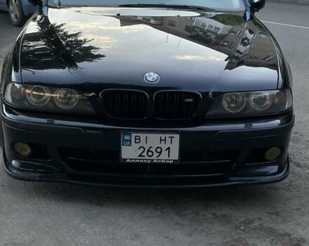 Черный БМВ 5 Серия, объемом двигателя 2.5 л и пробегом 350 тыс. км за 7150 $, фото 6 на Automoto.ua