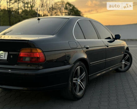 Черный БМВ 5 Серия, объемом двигателя 3 л и пробегом 308 тыс. км за 6450 $, фото 4 на Automoto.ua