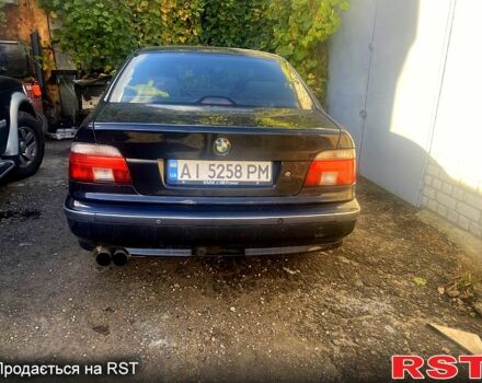 Черный БМВ 5 Серия, объемом двигателя 2.5 л и пробегом 347 тыс. км за 4200 $, фото 3 на Automoto.ua