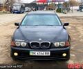Черный БМВ 5 Серия, объемом двигателя 2.5 л и пробегом 300 тыс. км за 2600 $, фото 1 на Automoto.ua