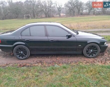 Черный БМВ 5 Серия, объемом двигателя 2.2 л и пробегом 111 тыс. км за 5200 $, фото 2 на Automoto.ua