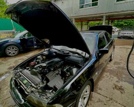 Черный БМВ 5 Серия, объемом двигателя 2.2 л и пробегом 288 тыс. км за 4950 $, фото 16 на Automoto.ua