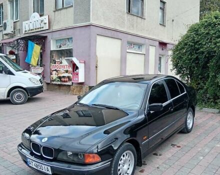 Черный БМВ 5 Серия, объемом двигателя 2 л и пробегом 464 тыс. км за 3350 $, фото 2 на Automoto.ua