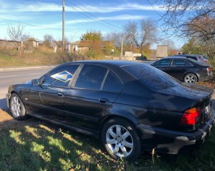 Черный БМВ 5 Серия, объемом двигателя 2.5 л и пробегом 360 тыс. км за 3750 $, фото 2 на Automoto.ua