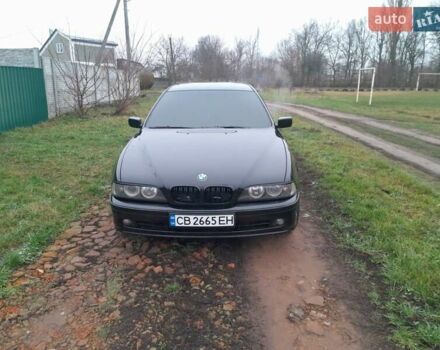 Черный БМВ 5 Серия, объемом двигателя 2.2 л и пробегом 111 тыс. км за 5200 $, фото 7 на Automoto.ua