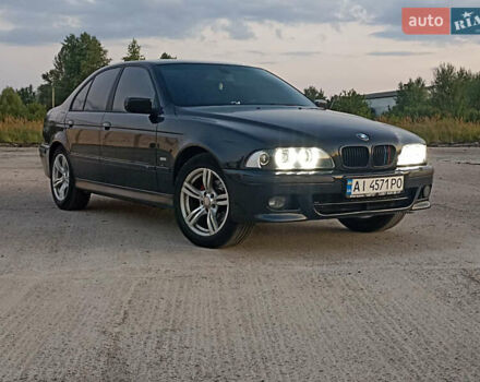 Черный БМВ 5 Серия, объемом двигателя 2.93 л и пробегом 330 тыс. км за 7000 $, фото 2 на Automoto.ua