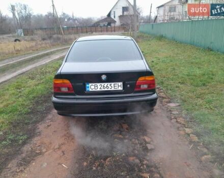 Черный БМВ 5 Серия, объемом двигателя 2.2 л и пробегом 111 тыс. км за 5200 $, фото 3 на Automoto.ua