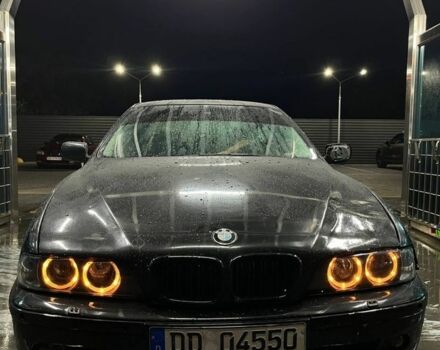 Черный БМВ 5 Серия, объемом двигателя 2.5 л и пробегом 350 тыс. км за 2500 $, фото 1 на Automoto.ua