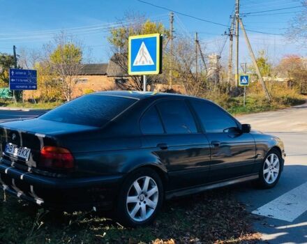 Черный БМВ 5 Серия, объемом двигателя 2.5 л и пробегом 360 тыс. км за 3750 $, фото 1 на Automoto.ua