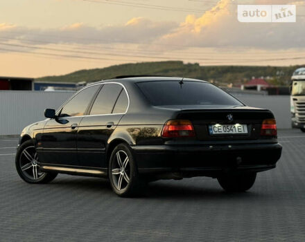 Черный БМВ 5 Серия, объемом двигателя 3 л и пробегом 308 тыс. км за 6450 $, фото 3 на Automoto.ua