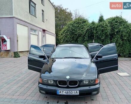 Черный БМВ 5 Серия, объемом двигателя 2 л и пробегом 464 тыс. км за 3350 $, фото 6 на Automoto.ua