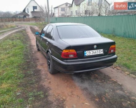 Черный БМВ 5 Серия, объемом двигателя 2.2 л и пробегом 111 тыс. км за 5200 $, фото 9 на Automoto.ua