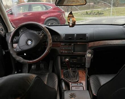 Черный БМВ 5 Серия, объемом двигателя 2 л и пробегом 290 тыс. км за 3300 $, фото 10 на Automoto.ua