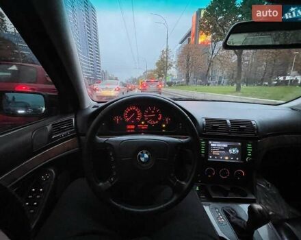 Черный БМВ 5 Серия, объемом двигателя 2.2 л и пробегом 288 тыс. км за 4950 $, фото 3 на Automoto.ua