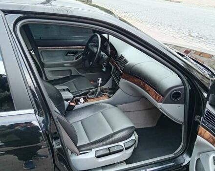 Черный БМВ 5 Серия, объемом двигателя 2 л и пробегом 464 тыс. км за 3350 $, фото 11 на Automoto.ua