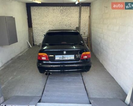 Черный БМВ 5 Серия, объемом двигателя 2.5 л и пробегом 350 тыс. км за 7150 $, фото 5 на Automoto.ua