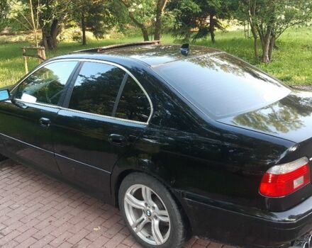 Черный БМВ 5 Серия, объемом двигателя 2.5 л и пробегом 298 тыс. км за 3560 $, фото 2 на Automoto.ua