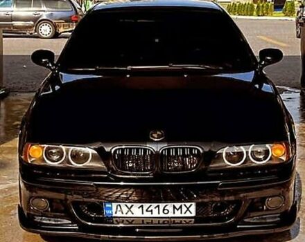 Черный БМВ 5 Серия, объемом двигателя 3 л и пробегом 383 тыс. км за 7900 $, фото 2 на Automoto.ua