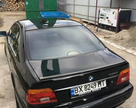 Черный БМВ 5 Серия, объемом двигателя 2.2 л и пробегом 350 тыс. км за 5300 $, фото 6 на Automoto.ua