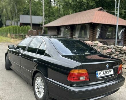 Черный БМВ 5 Серия, объемом двигателя 3 л и пробегом 348 тыс. км за 6800 $, фото 5 на Automoto.ua