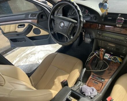 Черный БМВ 5 Серия, объемом двигателя 2.9 л и пробегом 480 тыс. км за 5200 $, фото 3 на Automoto.ua