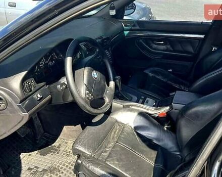 Черный БМВ 5 Серия, объемом двигателя 3 л и пробегом 383 тыс. км за 7900 $, фото 5 на Automoto.ua