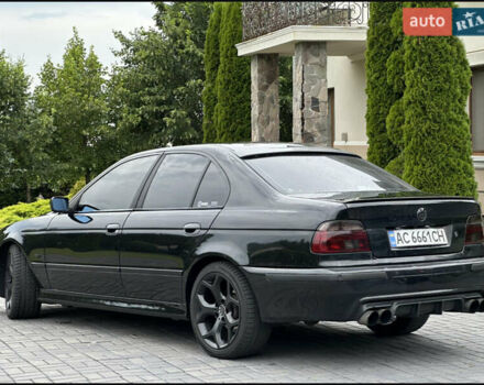Черный БМВ 5 Серия, объемом двигателя 2.93 л и пробегом 408 тыс. км за 14000 $, фото 4 на Automoto.ua