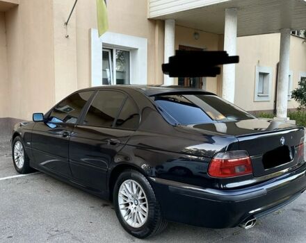 Черный БМВ 5 Серия, объемом двигателя 2.5 л и пробегом 295 тыс. км за 5500 $, фото 1 на Automoto.ua