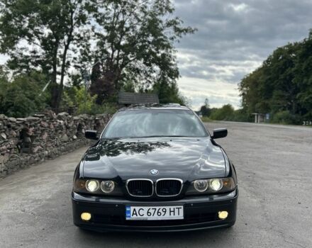 Черный БМВ 5 Серия, объемом двигателя 3 л и пробегом 348 тыс. км за 6800 $, фото 1 на Automoto.ua