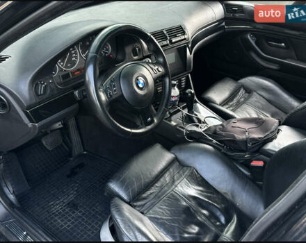 Черный БМВ 5 Серия, объемом двигателя 2.93 л и пробегом 408 тыс. км за 14000 $, фото 17 на Automoto.ua