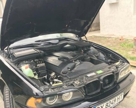 Черный БМВ 5 Серия, объемом двигателя 2.2 л и пробегом 350 тыс. км за 5300 $, фото 17 на Automoto.ua