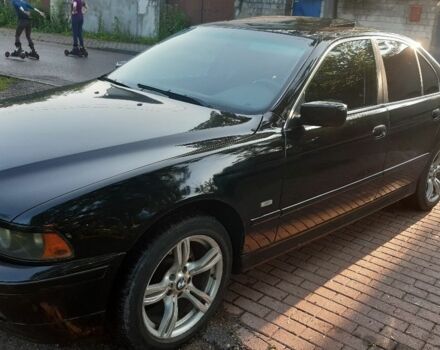 Черный БМВ 5 Серия, объемом двигателя 2.5 л и пробегом 298 тыс. км за 3560 $, фото 1 на Automoto.ua