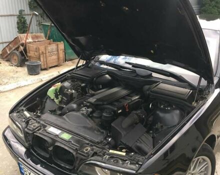 Черный БМВ 5 Серия, объемом двигателя 2.2 л и пробегом 350 тыс. км за 5300 $, фото 9 на Automoto.ua