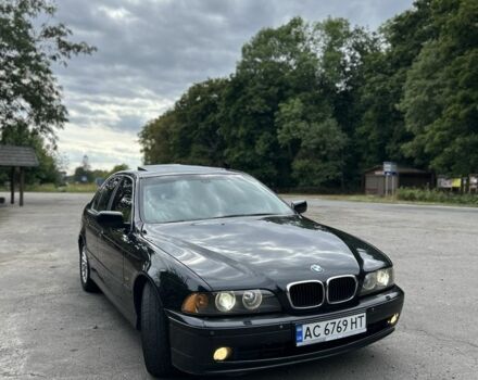 Черный БМВ 5 Серия, объемом двигателя 3 л и пробегом 348 тыс. км за 6800 $, фото 3 на Automoto.ua