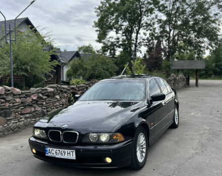 Черный БМВ 5 Серия, объемом двигателя 3 л и пробегом 348 тыс. км за 6700 $, фото 1 на Automoto.ua