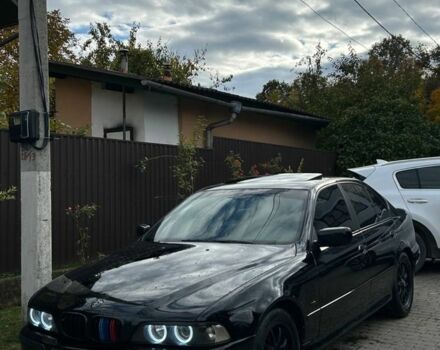 Черный БМВ 5 Серия, объемом двигателя 2.5 л и пробегом 500 тыс. км за 5700 $, фото 1 на Automoto.ua