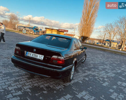 Черный БМВ 5 Серия, объемом двигателя 2 л и пробегом 358 тыс. км за 5500 $, фото 5 на Automoto.ua